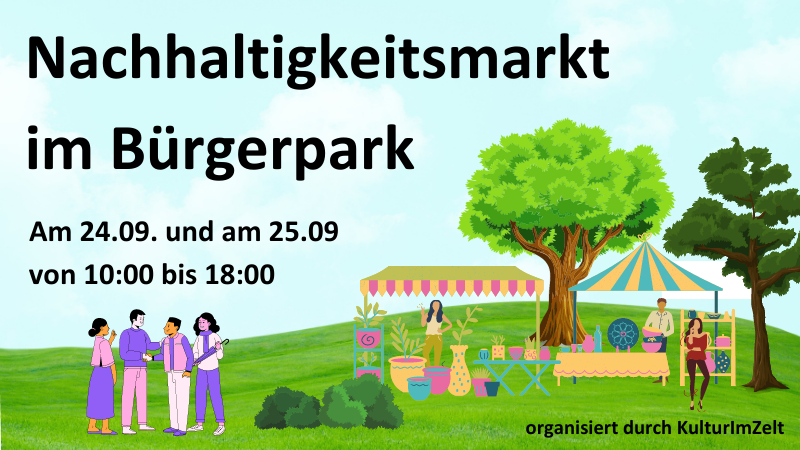 Nachhaltigkeitsmarkt Braunschweig von Kultur im Zelt Nachhaltigkeitsmarkt Braunschweig von Kultur im Zelt